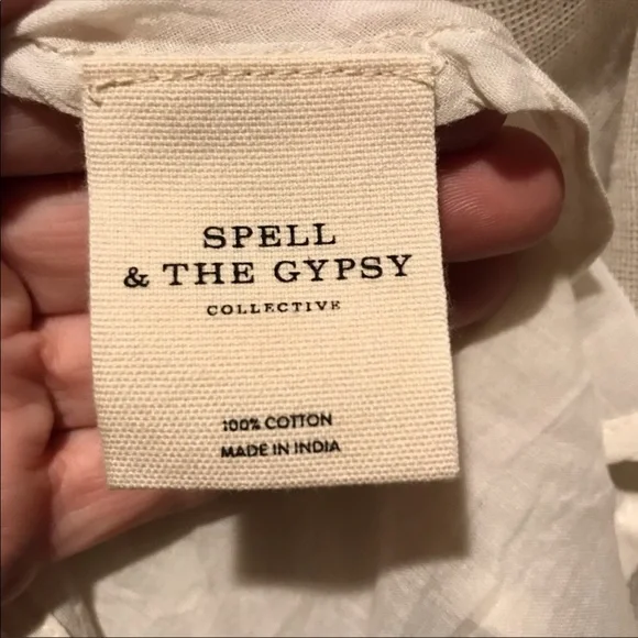 Spell White Mini Dress - Picture 3 of 4